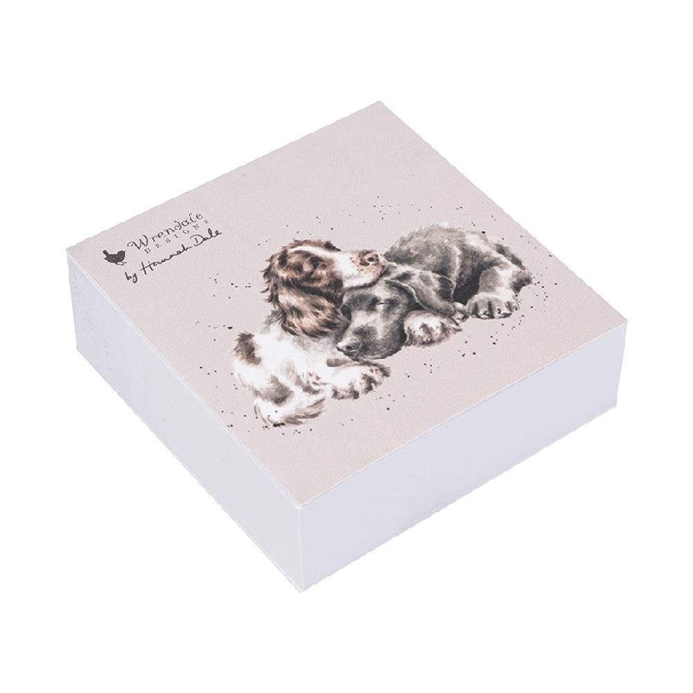 Levně Wrendale Designs Samolepicí bloček Wrendale Designs "Growing Old Together", 250 l. - Pejsci