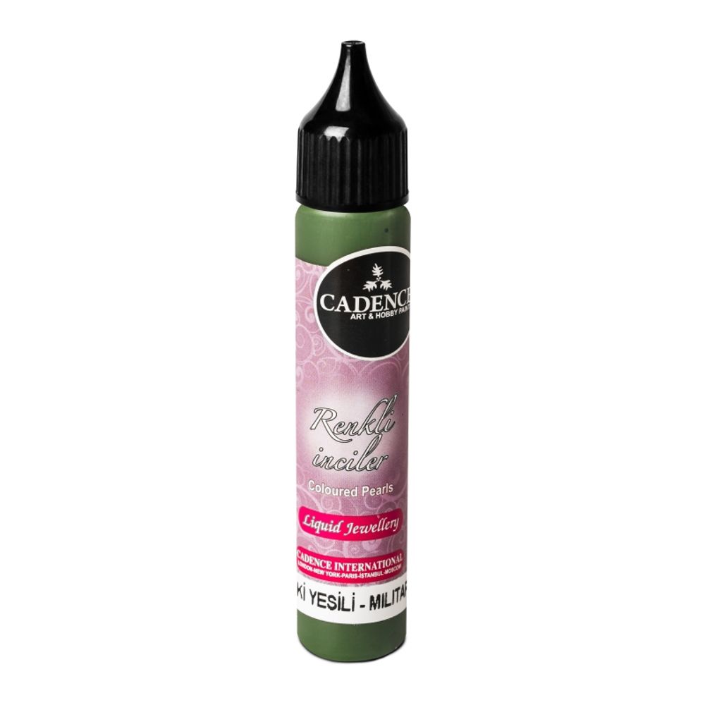 Tekuté perly 25 ml - khaki Aladine