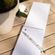Nákupní seznam s magnetem Wrendale Designs "The Wild Garden" - Zajíc