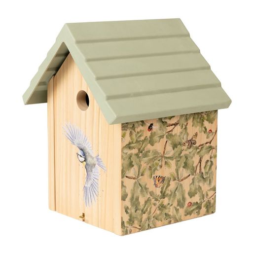 Ptačí budka Wrendale Designs "Bluetit", otvor 25 mm - Sýkory
