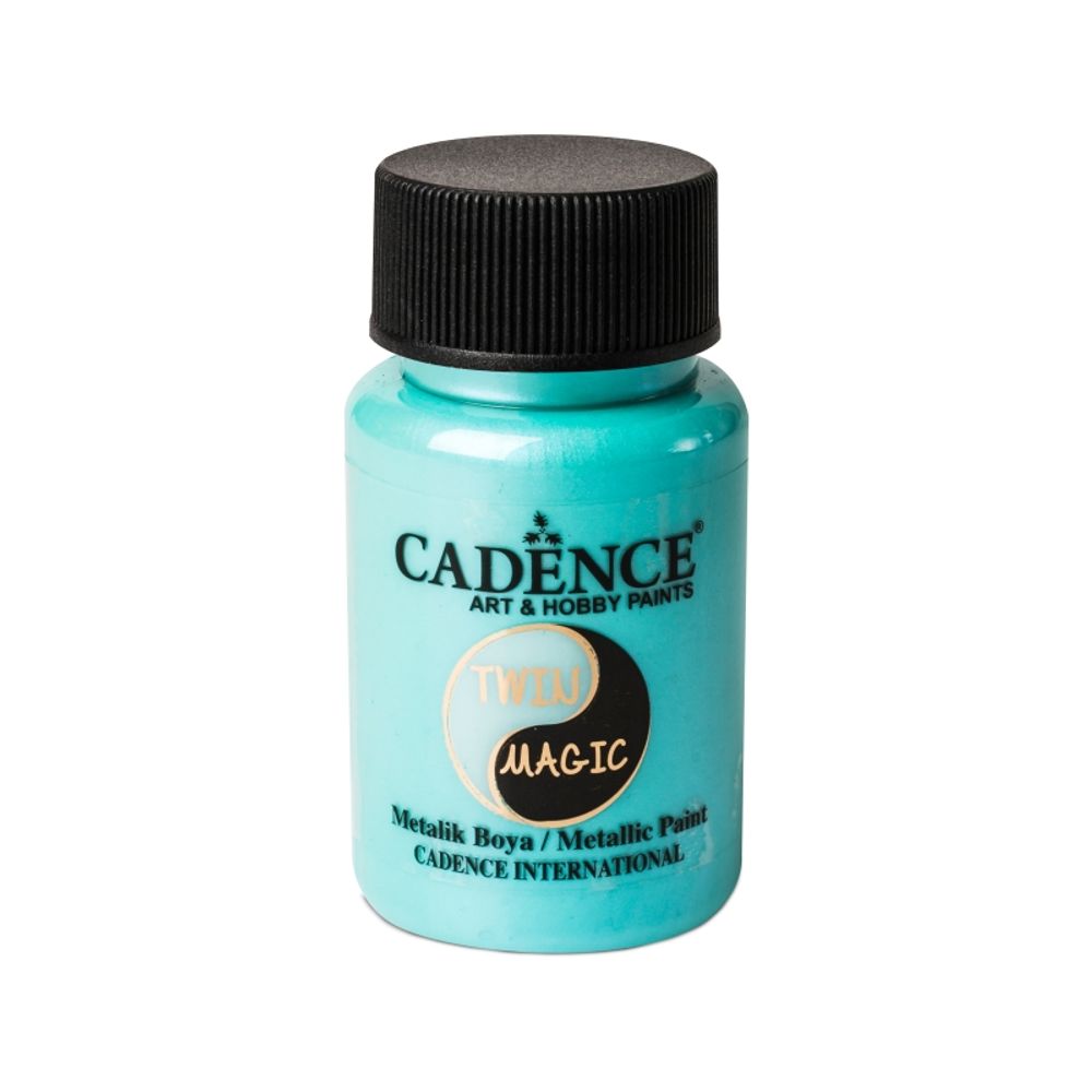 Levně Cadence Metalická barva Cadence Twin Magic, měnící, 50 ml - VYBERTE ODSTÍN - Metalická barva Cadence Twin Magic, měnící, 50 ml - modrá/zelená