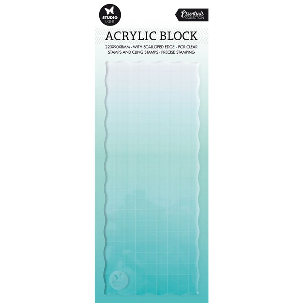 Levně Studio Light Akrylový blok Studio Light - 22x9 cm