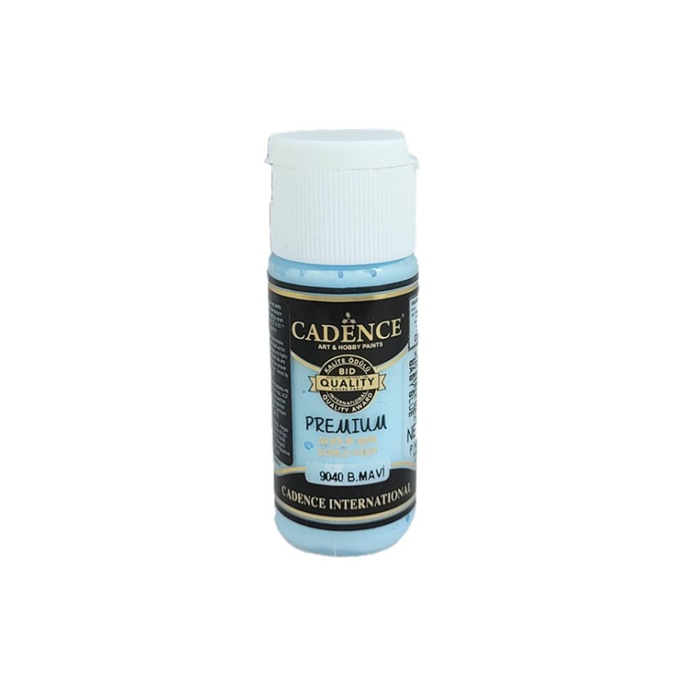Cadence Akrylová barva Cadence Premium, 25 ml - VYBERTE ODSTÍN - Akrylová barva Cadence Premium, 25 ml - baby blue, modrá Baby