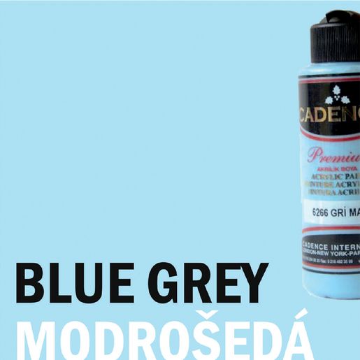 Akrylová barva Cadence Premium, 70 ml - grey blue, modrošedá