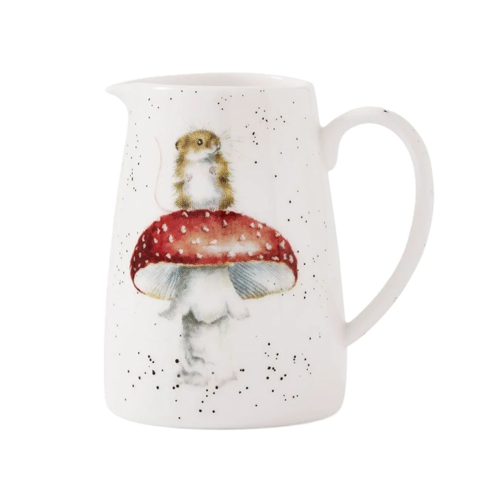 Royal Worcester Porcelánový džbánek Wrendale Designs "He's a Fun-Gi", 125 ml - Myška