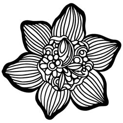 Šablona TCW - Cupped Daffodil - VYBERTE VELIKOST