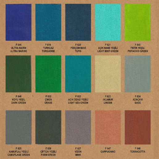 Barva na textil Cadence Style Matt Fabric, 59 ml - light sea green, modrozelená