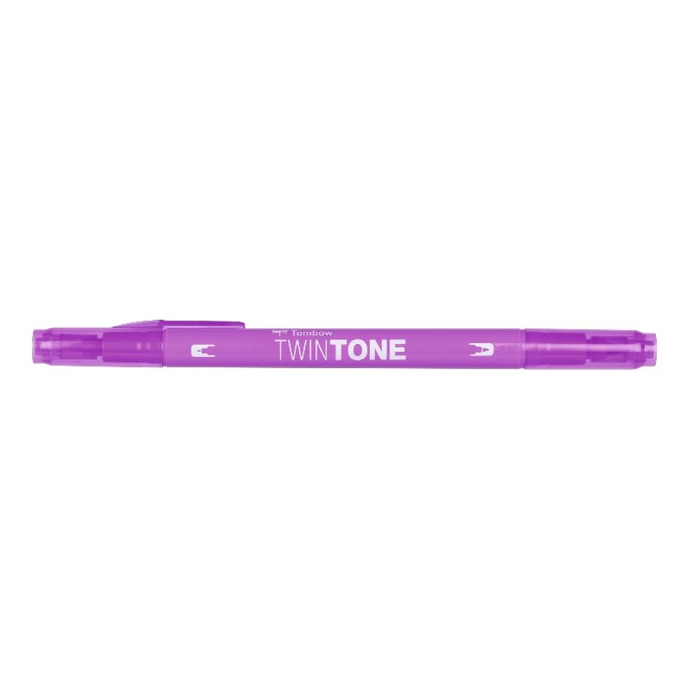 Tombow Oboustranný fix Tombow TwinTone - VYBERTE ODSTÍN - Oboustranný fix Tombow TwinTone - malinový fialový