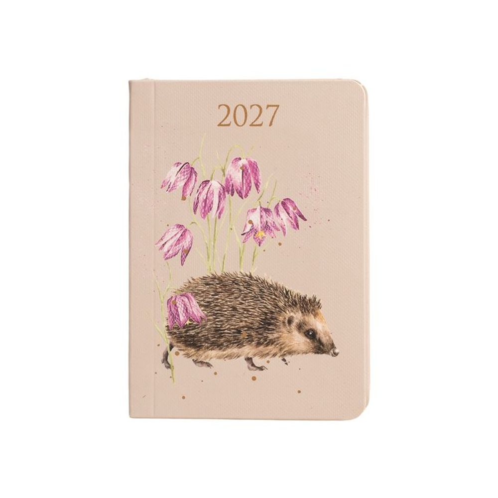 Wrendale Designs Mini diář 2027 Wrendale Designs, A7 - Ježek