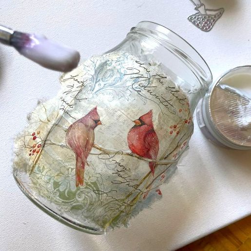 Lepidlo na rýžový papír Cadence Decoupage Plus, saténové - VYBERTE OBJEM