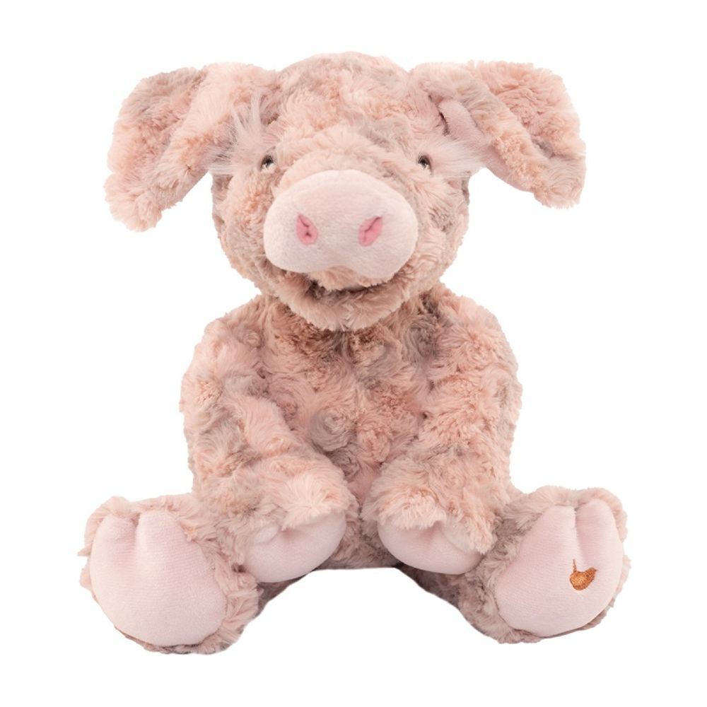 Levně Wrendale Designs Plyšová hračka Wrendale Designs "Pig Vanessa", velká - Prasátko