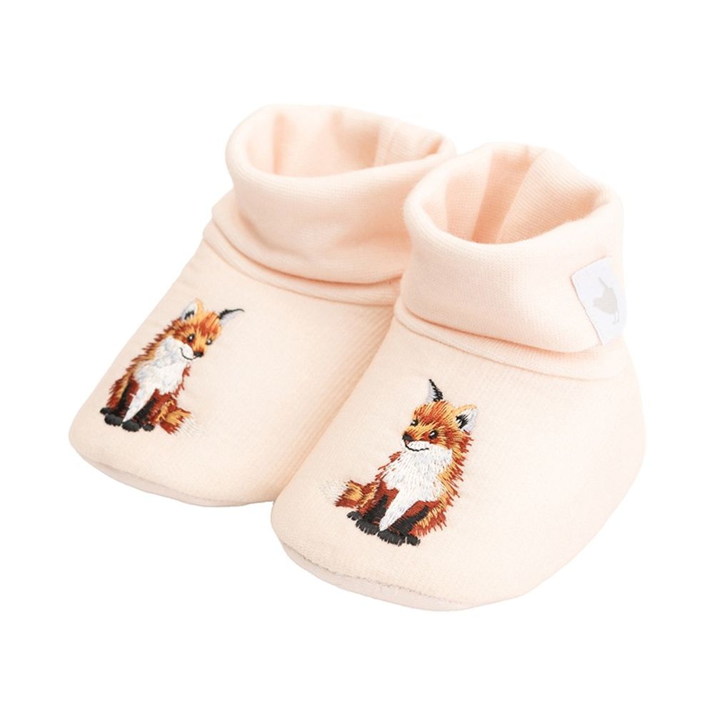 Wrendale Designs Boty pro miminko Wrendale Designs "Little Forest", 0-3 měs. - Lišky