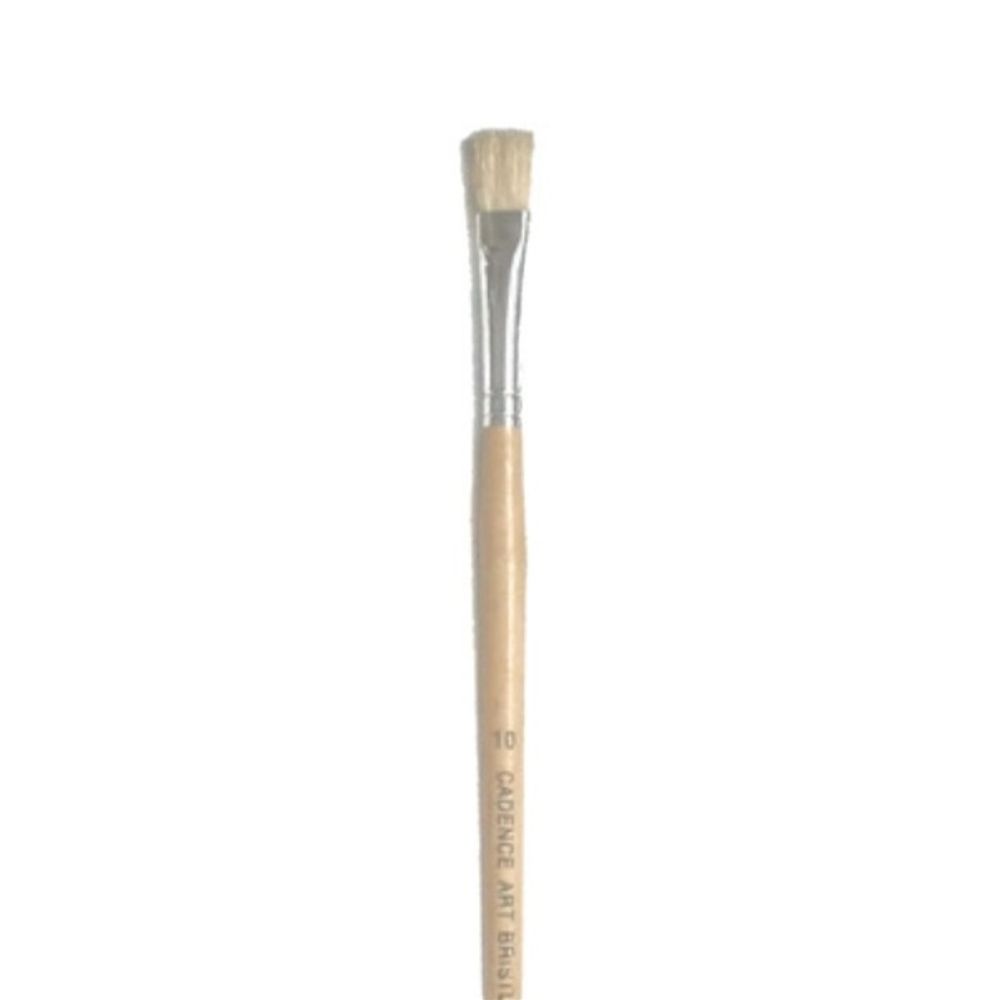 Cadence Plochý štětec Cadence 258 Flat Bristle Brush - VYBERTE VELIKOST - Plochý štětec Cadence 258 Flat Bristle Brush - vel. 10