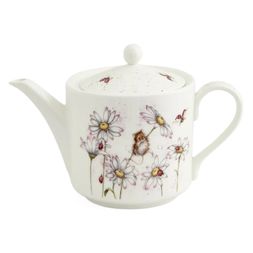 Porcelánová konvice na čaj Wrendale Designs "Oops a Daisy", 1,1 l - Myška