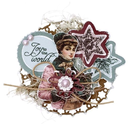 Papírové výseky Studio Light "Christmas Blush", 35 ks - Vánoce jako z pohádky