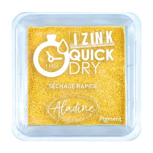 Razítkovací polštářek Aladine Izink Quick Dry, zářivý - VYBERTE ODSTÍN