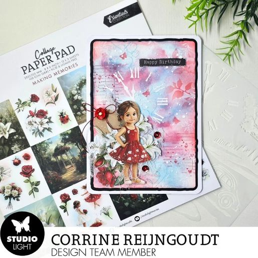 Papírové výseky Studio Light "Making Memories", 35 ks - Družičky