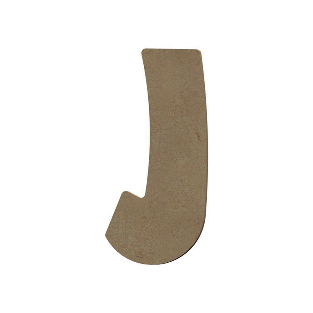 Levně Gomille Dřevěný výřez k dekoraci Gomille, 15 cm - Abeceda - VYBERTE PÍSMENO - Dřevěný výřez k dekoraci Gomille, 15 cm - Písmeno J