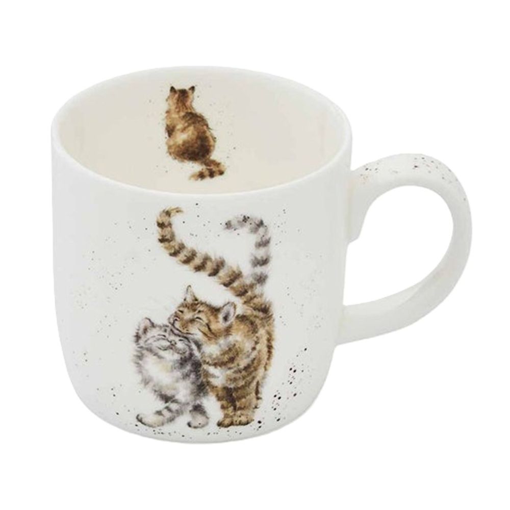Royal Worcester Porcelánový hrnek Wrendale Designs "Feline Good", 0,31 l - Kočky