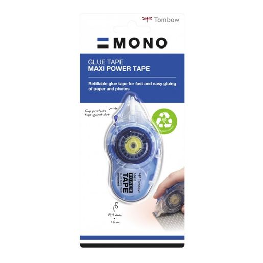 Lepicí strojek Tombow MONO Maxi Power Tape, 8,4 mm, návin 16 m