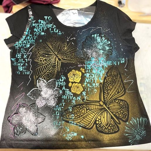 Šablona TCW - Joyous Butterfly - VYBERTE VELIKOST