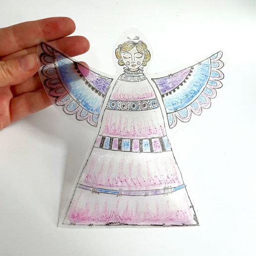 Smršťovací fólie Efco, A4, 1 ks - mléčná