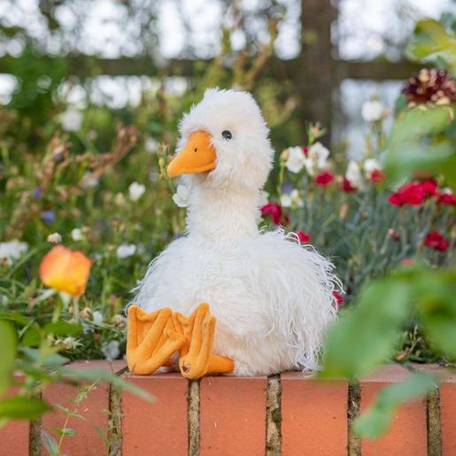 Plyšová hračka Wrendale Designs "Goose Pearl" - Husa, mládě