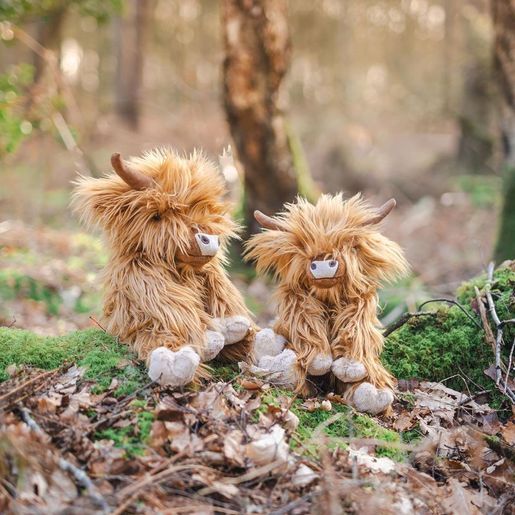 Plyšová hračka Wrendale Designs "Highland Cow Gordon", super - Kráva