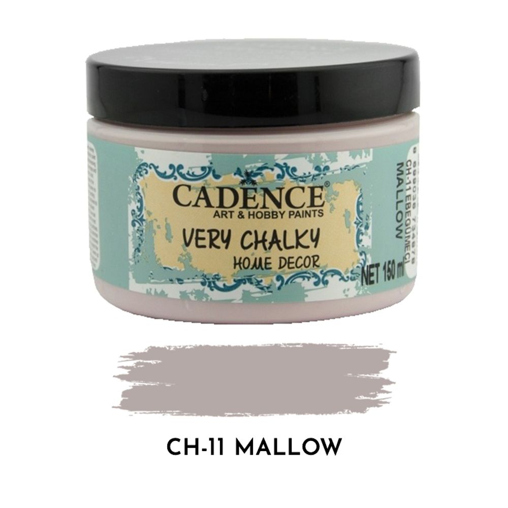 Levně Cadence Křídová barva Cadence Very Chalky, 150 ml - VYBERTE ODSTÍN - Křídová barva Cadence Very Chalky, 150 ml - mallow, slézová růžová