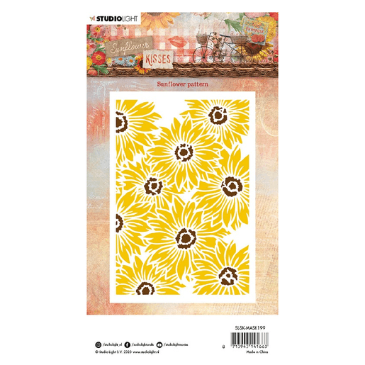 Šablona Studio Light "Sunflower Kisses", A6 - Slunečnice