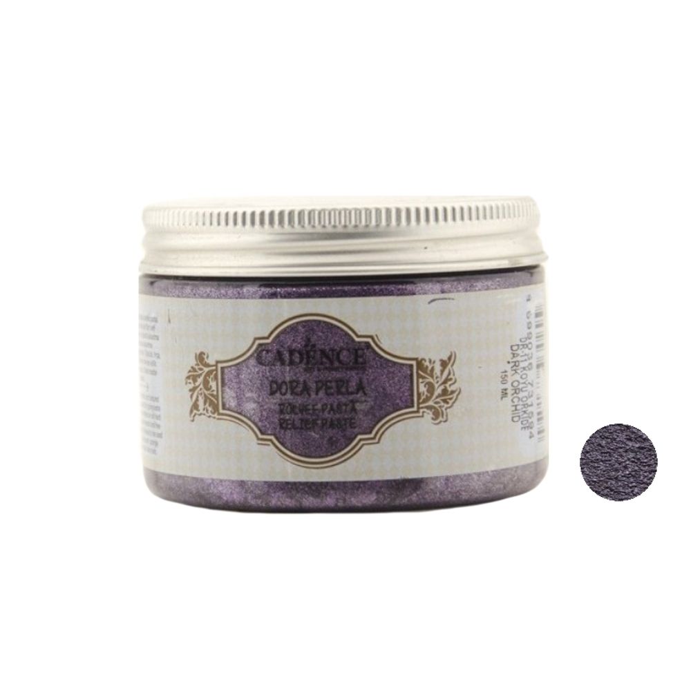 Cadence Reliéfní pasta Cadence Dora Perla, 150 ml - VYBERTE ODSTÍN - Reliéfní pasta Cadence Dora Perla, 150 ml - dark orchid, tm. fialová