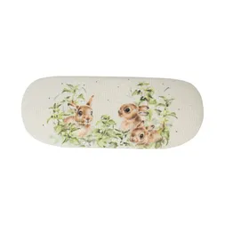Pouzdro na brýle Wrendale Designs "Spring Hares" - Králíci