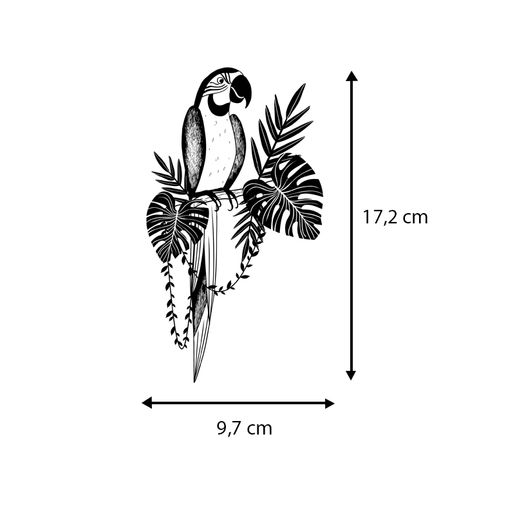 Dekorační razítka Aladine Stampo DECOR, 3 ks - Tropical