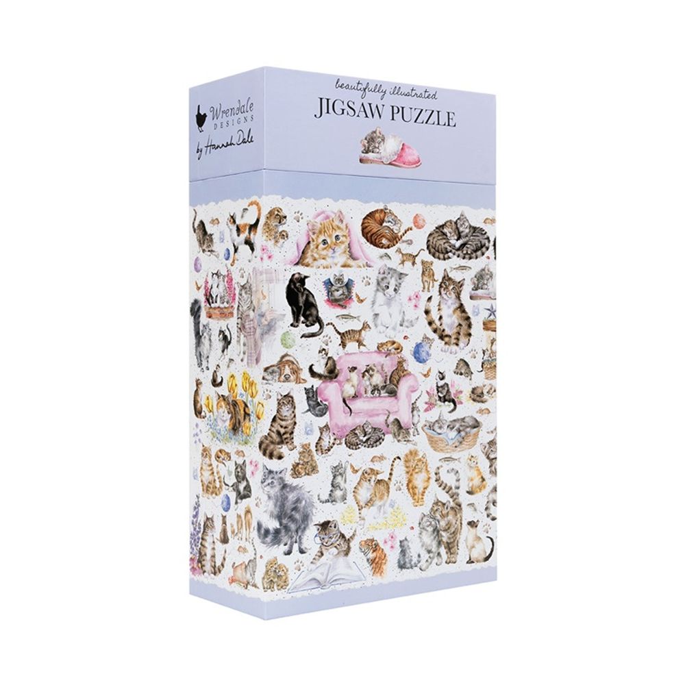 Levně Wrendale Designs Puzzle Wrendale Designs "Feline Friends", 1000 dílků - Kočky