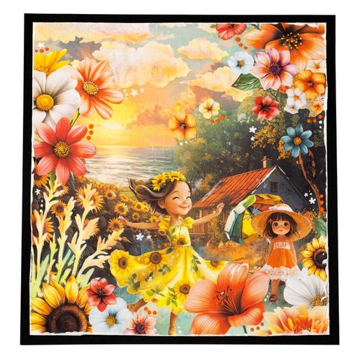 Papírové výseky Studio Light "Summer Beauty", 34 ks - Rozkvetlé léto