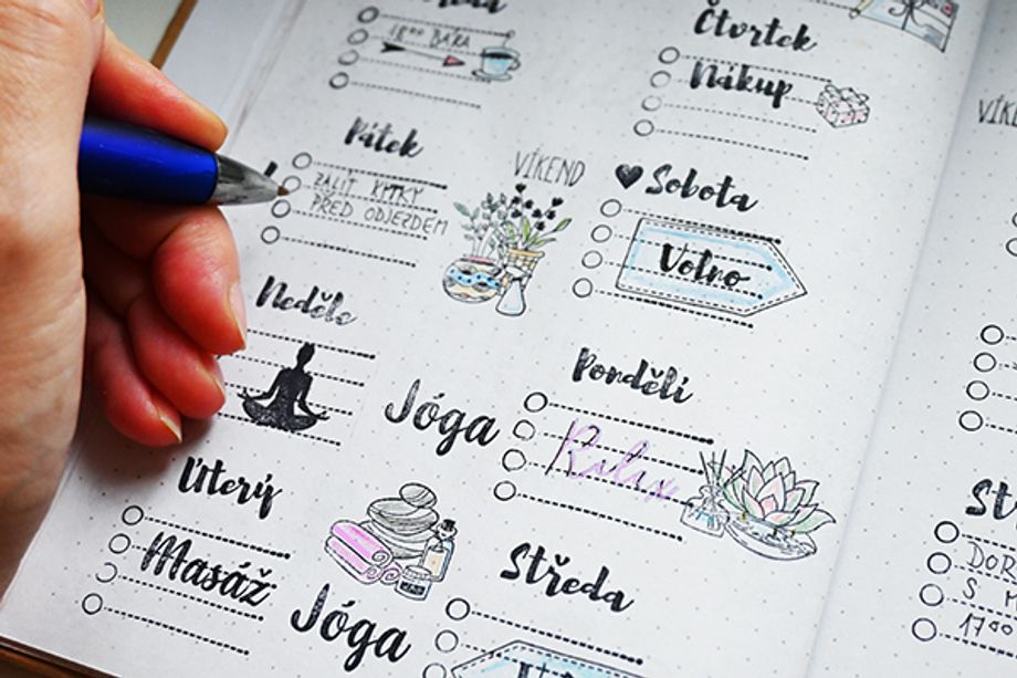 Plánujeme s bullet journalem