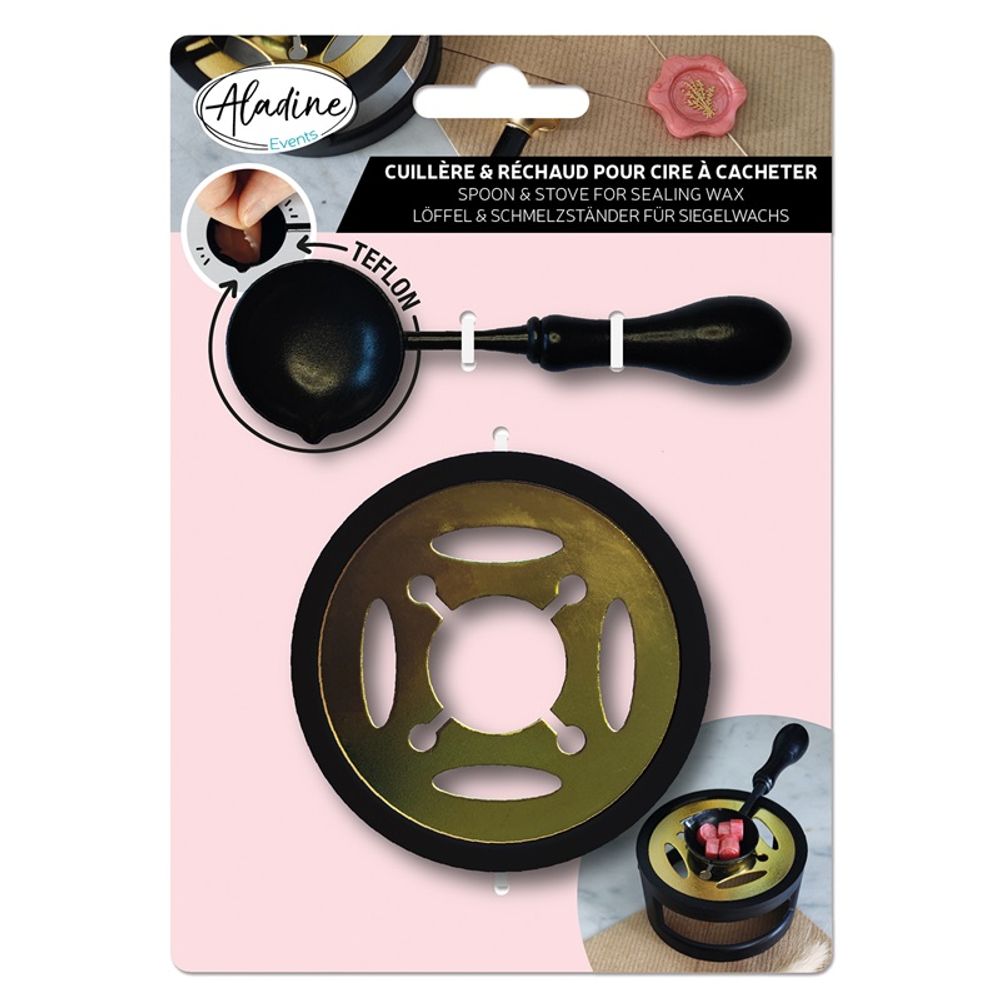 Pečetní sada Aladine - Stojánek, lžička Aladine
