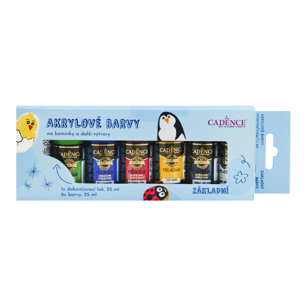 Akrylové barvy na kamínky - Cadence  CADENCE