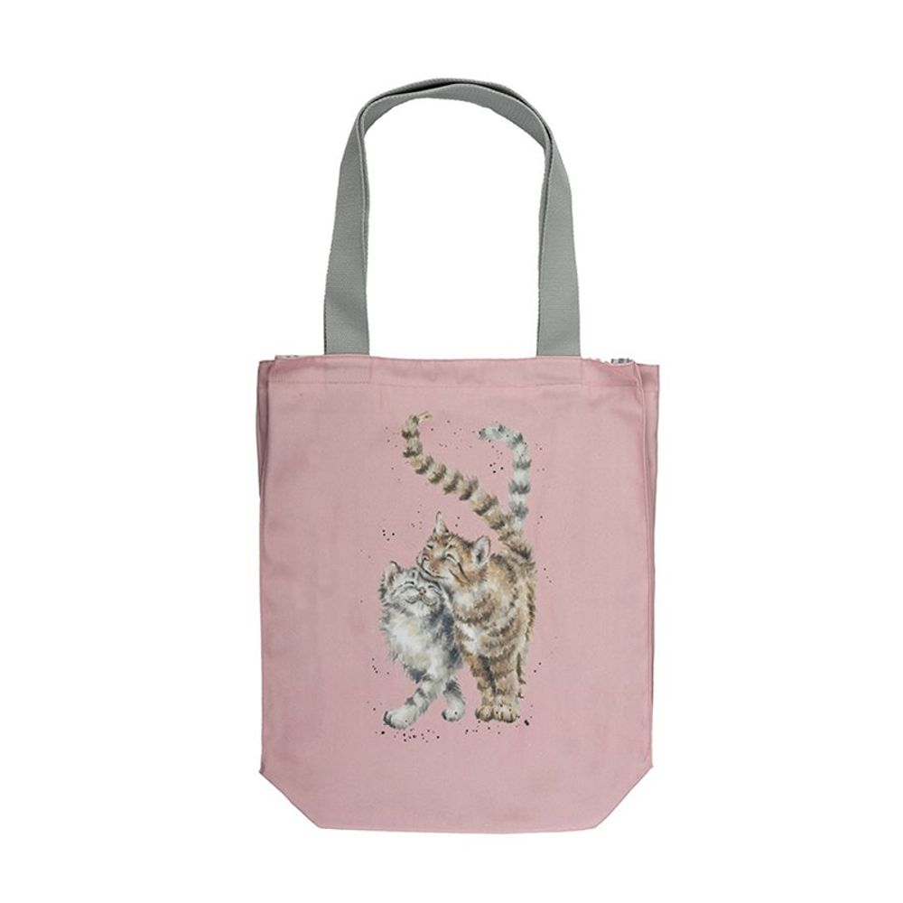 Wrendale Designs Pevná plátěná taška Wrendale Designs "Feline Good" - Kočky