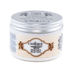 Průhledná reliéfní pasta Cadence Transparent Relief Paste, 150 ml