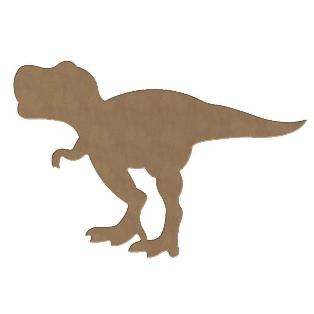 Levně Gomille Dřevěný výřez k dekoraci Gomille, 29x19 cm - Tyranosaurus, velký