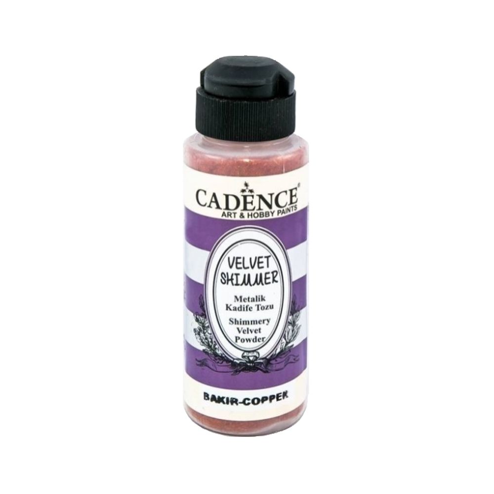 Levně Cadence Sametový pudr Cadence Shimmery Velvet Powder, jemně třpytivý - VYBERTE ODSTÍN - Sametový pudr Cadence Shimmery Velvet Powder, jemně třpytivý - měděný