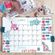 Diářová razítka Aladine Stampo Bullet Journal, 62 ks - Abeceda jednoduchá