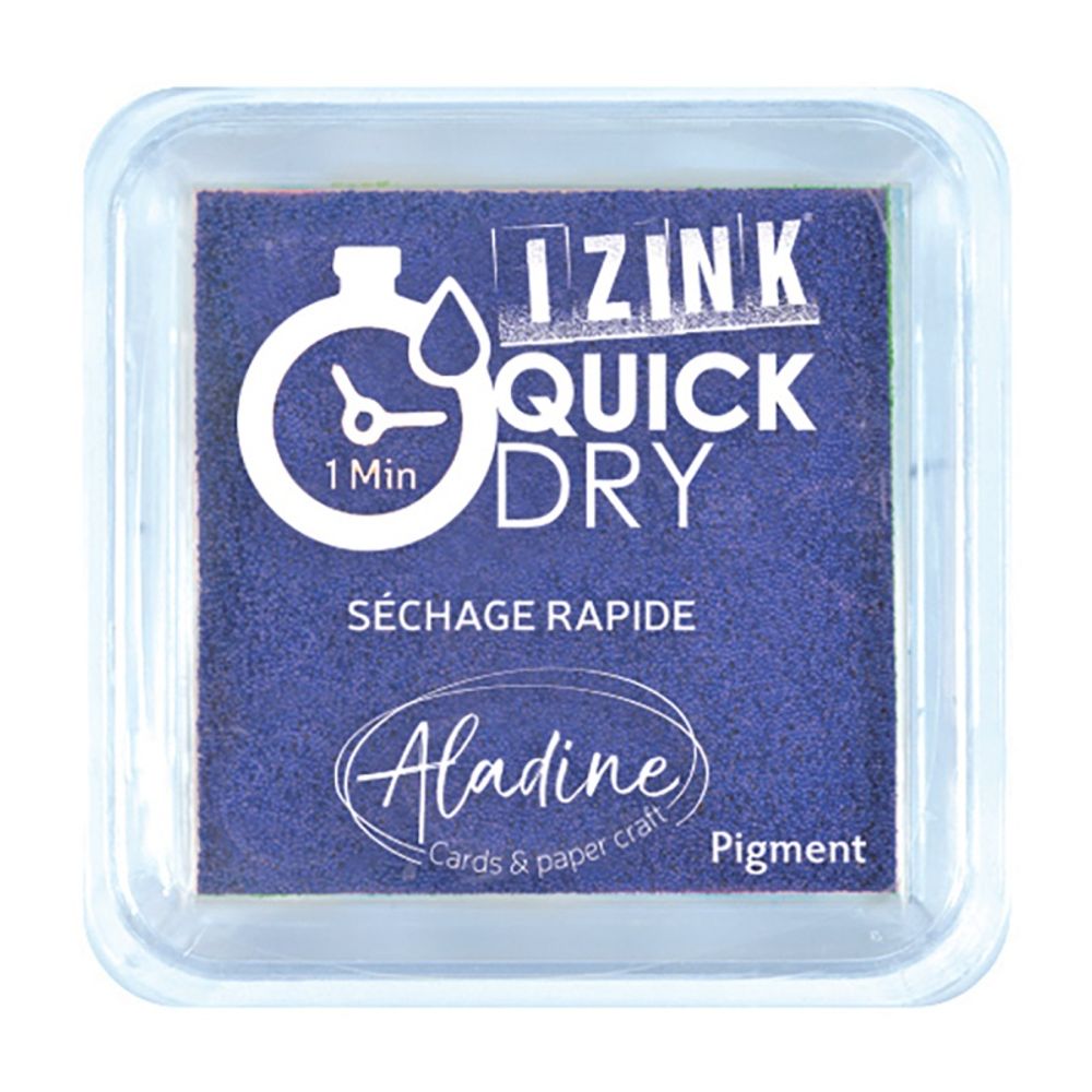 Levně Aladine Razítkovací polštářek Aladine Izink Quick Dry, rychleschnoucí - VYBERTE ODSTÍN - Razítkovací polštářek Aladine Izink Quick Dry - mauve, fialový slézový
