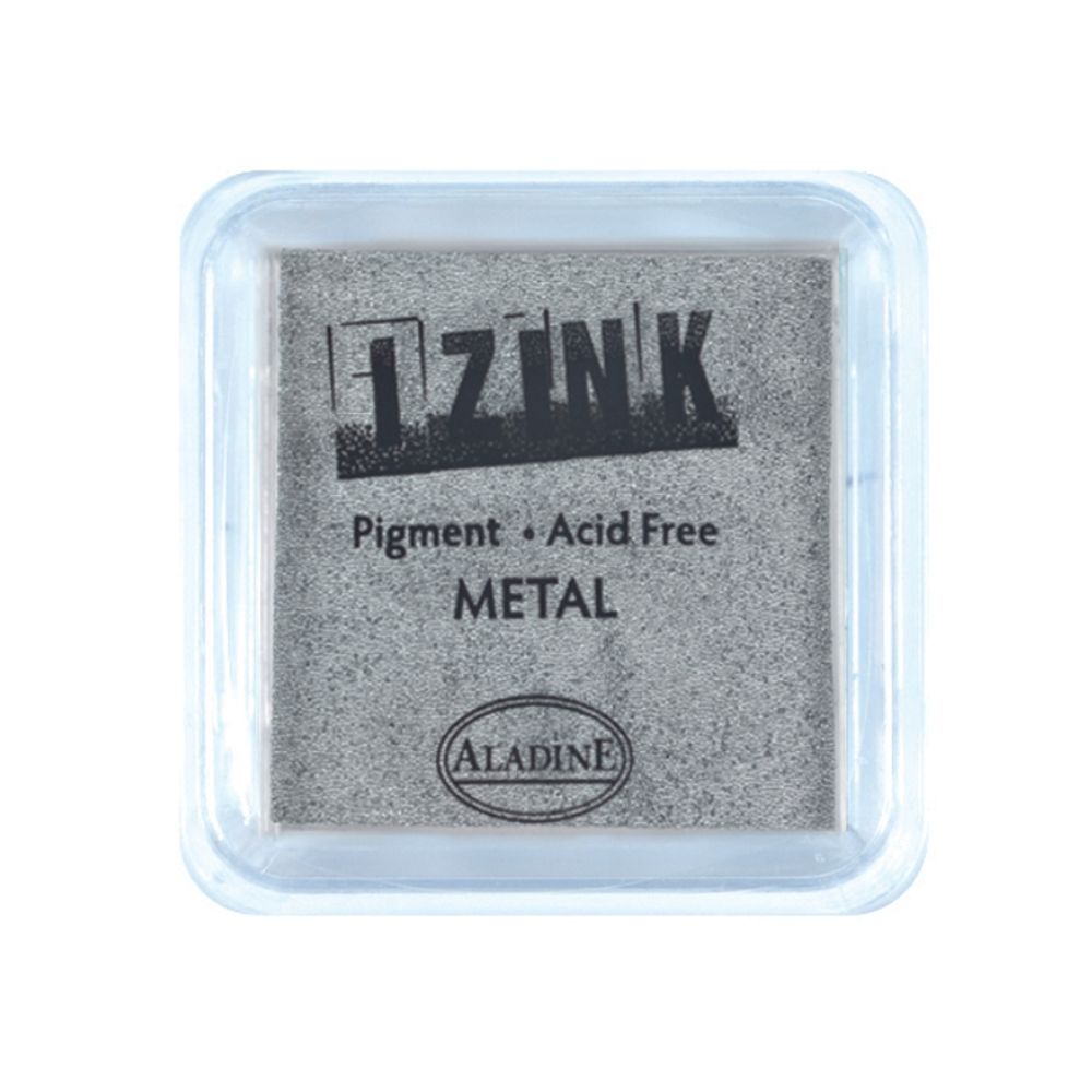 Levně Aladine Embosovací polštářek Aladine Izink Embossing - VYBERTE ODSTÍN - Embosovací polštářek Aladine Izink Embossing - metal silver, stříbrný