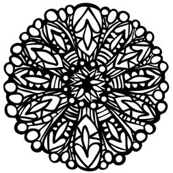 Šablona TCW - Big Flower - VYBERTE VELIKOST