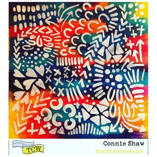 Šablona TCW 12"x12" (30,5x30,5 cm) - Texture Love