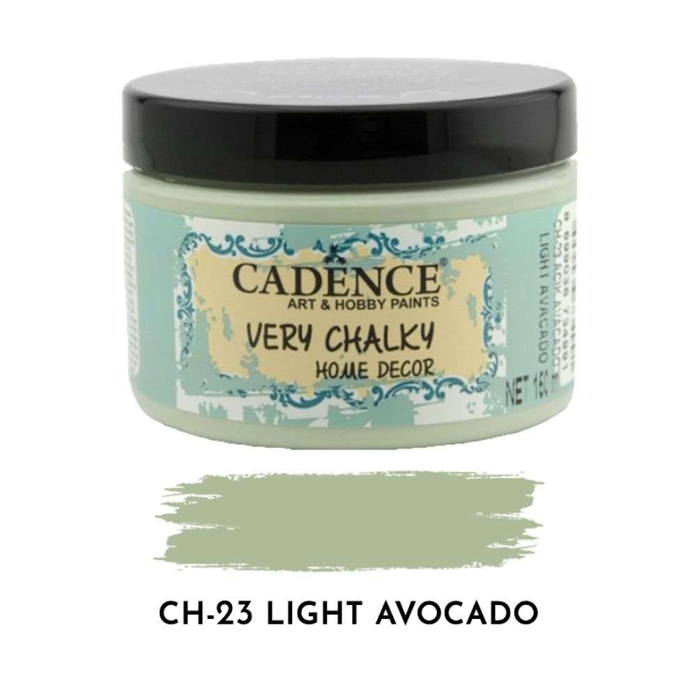 Křídová barva Cadence Very Chalky 150 ml - light avocado avokádo Aladine