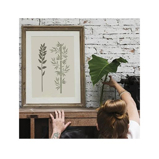 Šablona Aladine, 20x30 cm - Větve & rostliny