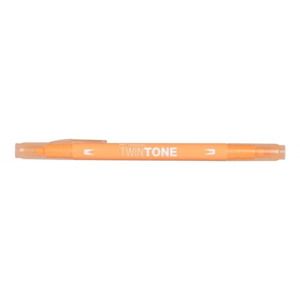 Tombow Oboustranný fix Tombow TwinTone - VYBERTE ODSTÍN - Oboustranný fix Tombow TwinTone - medový oranžový